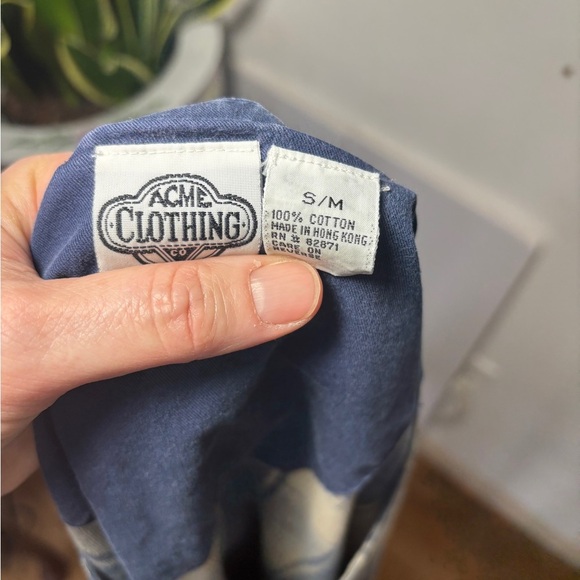 Vintage Looney Tunes Nightgown Y2K 90’s Bugs Bunny SZ S/M Plaid Retro Sleepwear - Picture 5 of 5